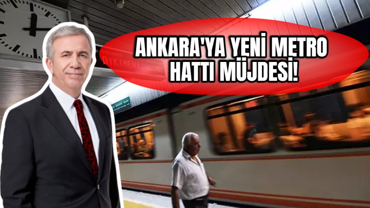 Ankara'nın Beklediği Haber: Mansur Yavaş'tan Yeni Metro Hattı Müjdesi! Hem Ekonomik Hem Konforlu!