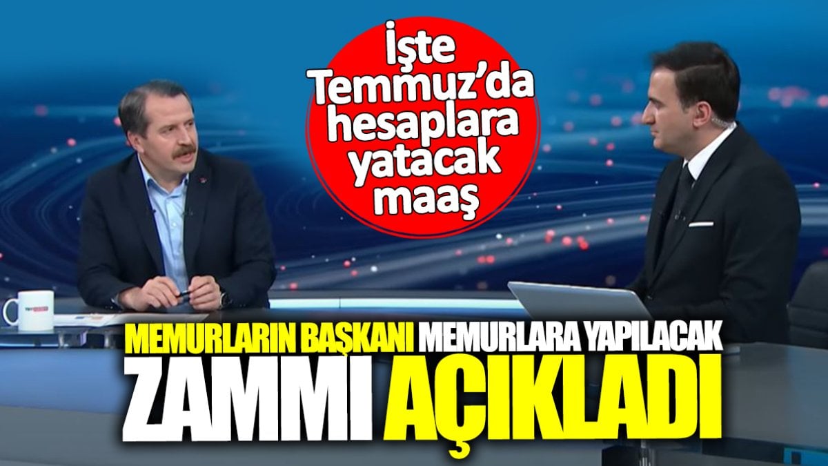 Memur Emeklisi ve Memurlar İçin Zam Belli Oldu! Canlı Yayında Açıkladı